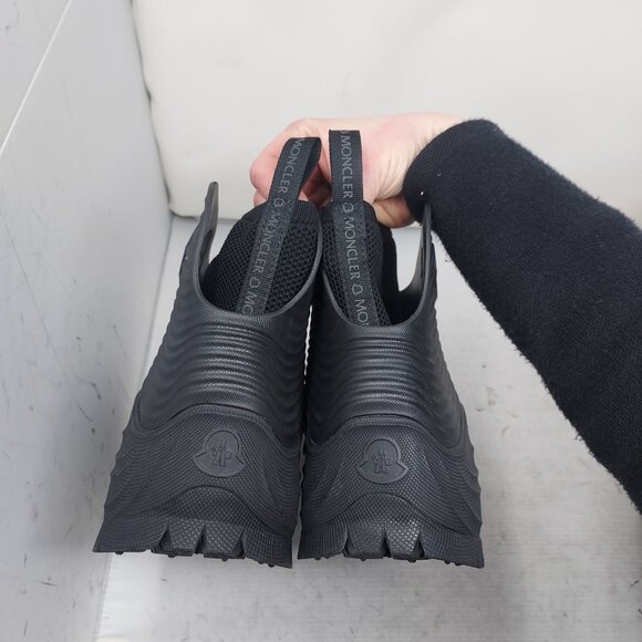 Moncler MENS Black Acqua High Top Rain Boot main image 7